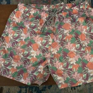 Boardies Men's Shorts Size XL Floral/ Pineapple Design